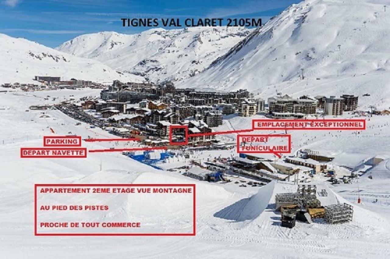 Studio Au Pied Des Pistes Et Funiculaire تينْيِ المظهر الخارجي الصورة